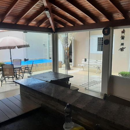 Casa Agradavel Com Area Externa E Piscina Villa Brotas Kültér fotó