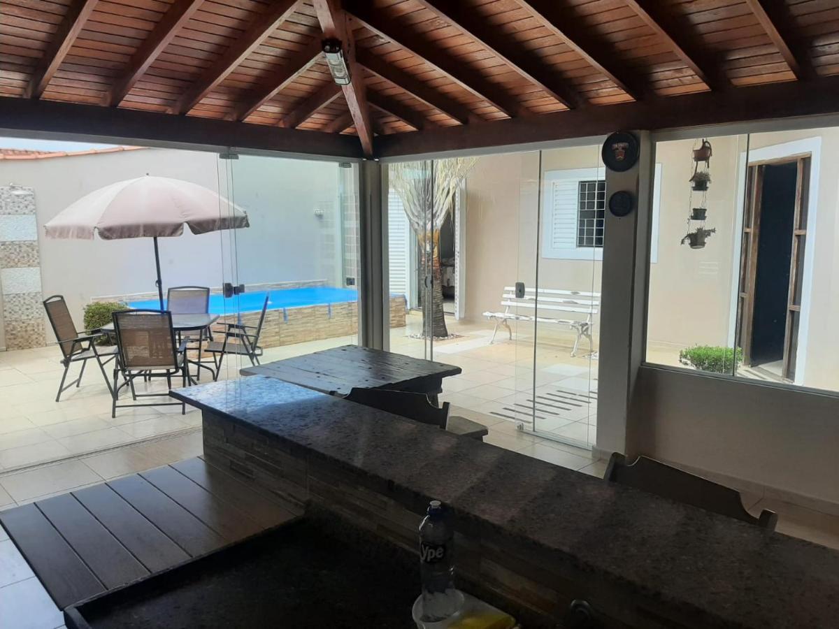 Casa Agradavel Com Area Externa E Piscina Villa Brotas Kültér fotó