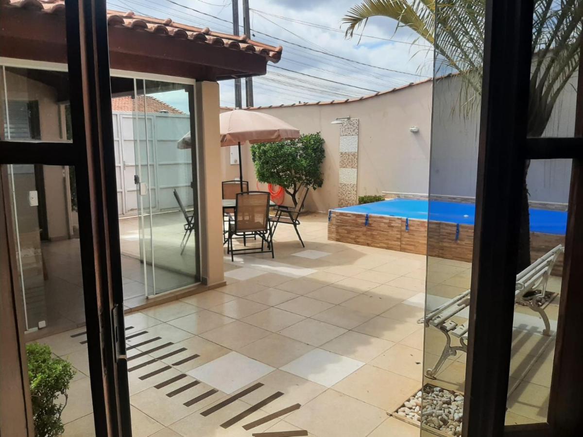Casa Agradavel Com Area Externa E Piscina Villa Brotas Kültér fotó