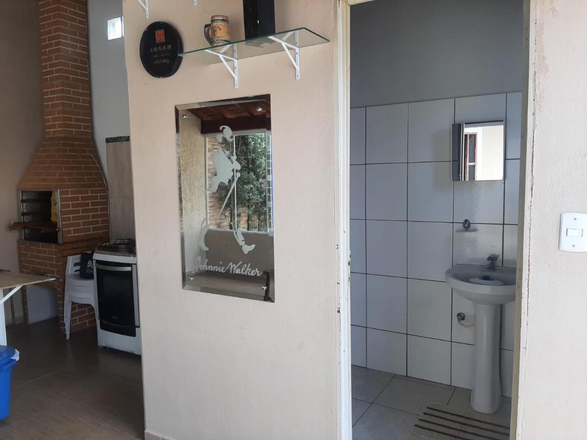 Casa Agradavel Com Area Externa E Piscina Villa Brotas Kültér fotó